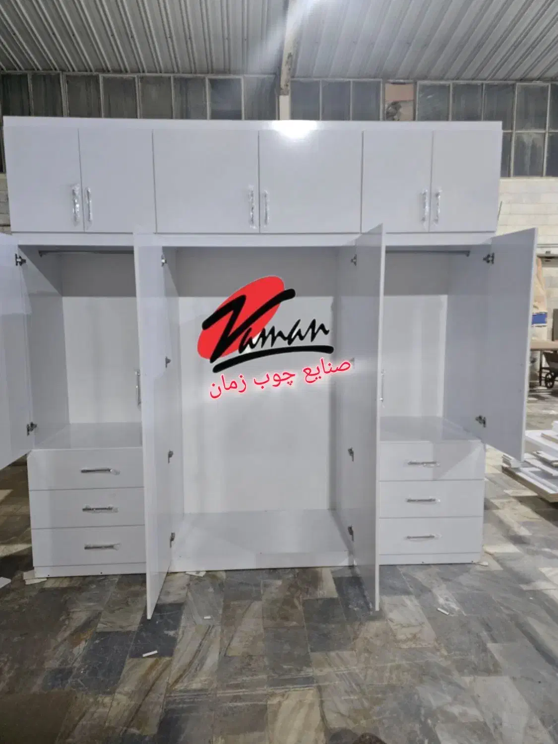 کمددیواری باکسی مدل دیاکو/کمد لباس ۶کشو|جاکفشی، کمد، دراور|فردیس, فردیس|دیوار