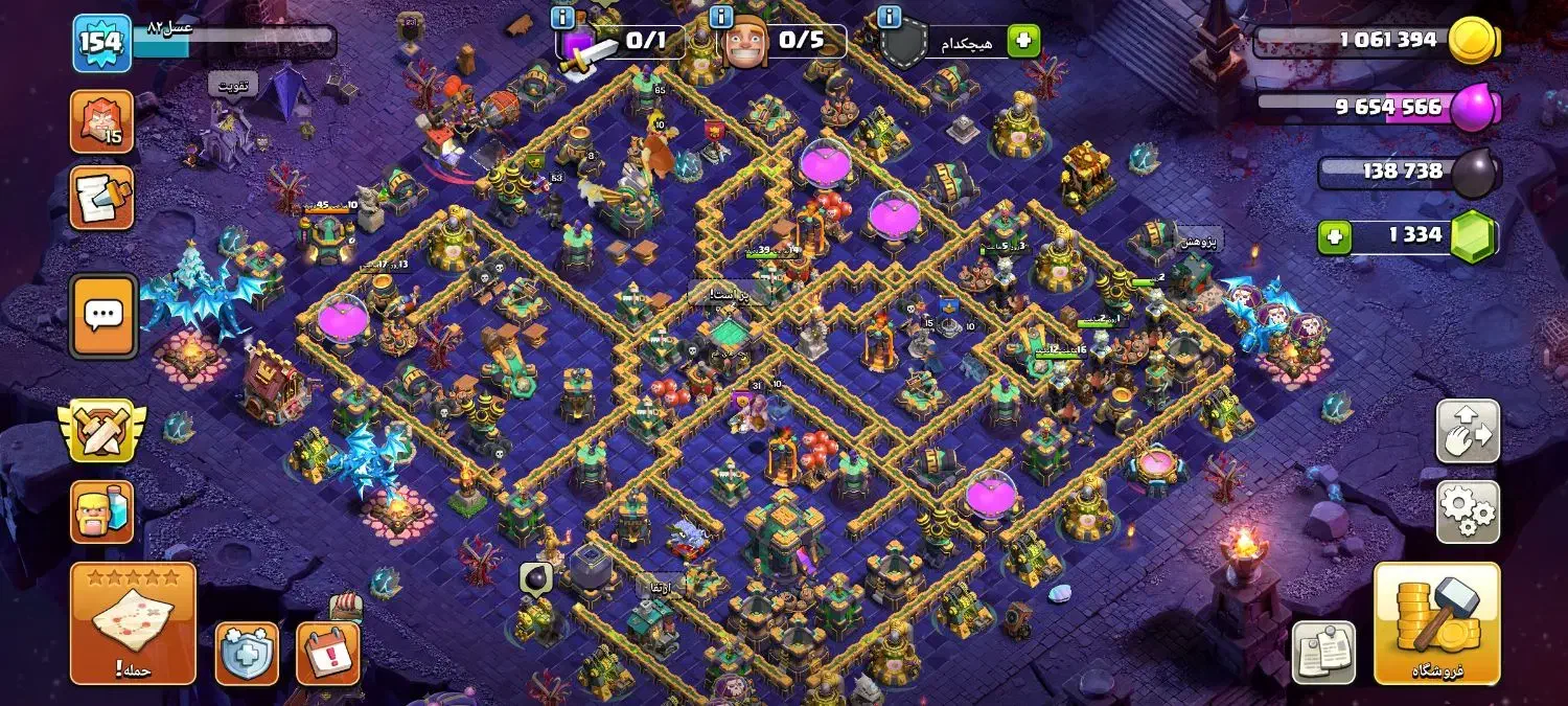 کلش آف کلنز بهترین|کنسول، بازی ویدئویی و آنلاین|زابل, |دیوار