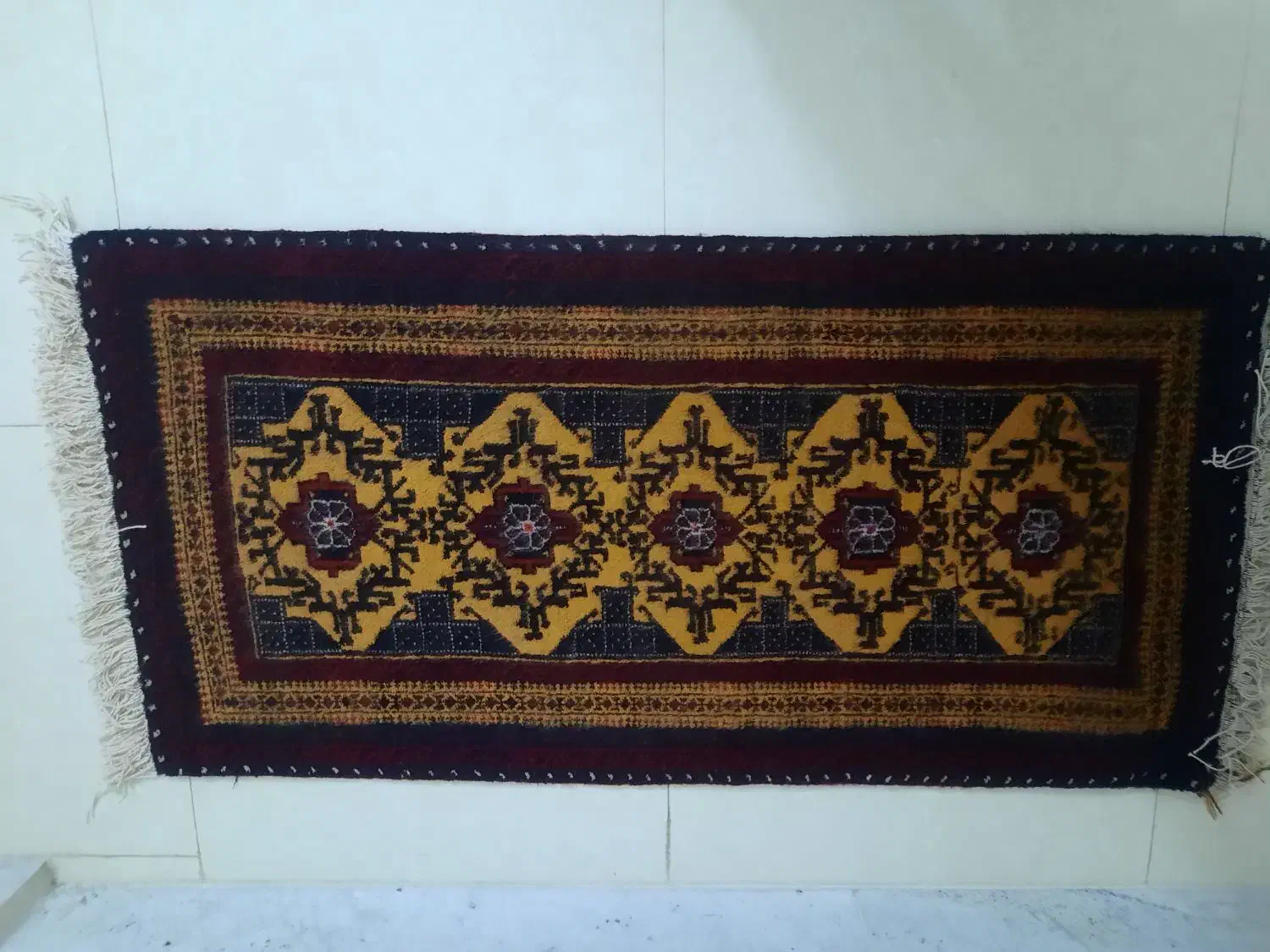 قالیچه دست بافت|پادری|تربتحیدریه, کوه سنگی|دیوار