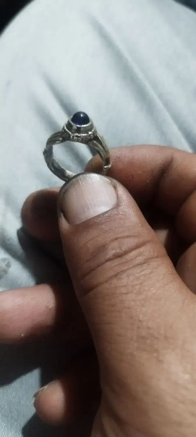 انگشتر نقره دست دلبر|جواهرات|بناب, |دیوار