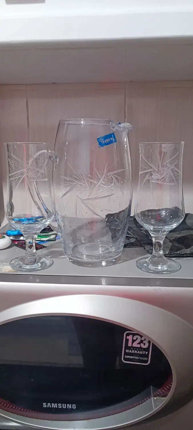 پارچ لیوان|صنایع دستی و سایر لوازم تزئینی|پردیس, فاز ۵|دیوار