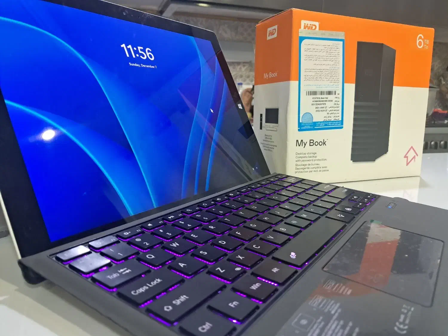 سرفیس pro 4K با هارد 6 ترا مای بوک آکبند|رایانه همراه|تهران, شهرک دریا|دیوار