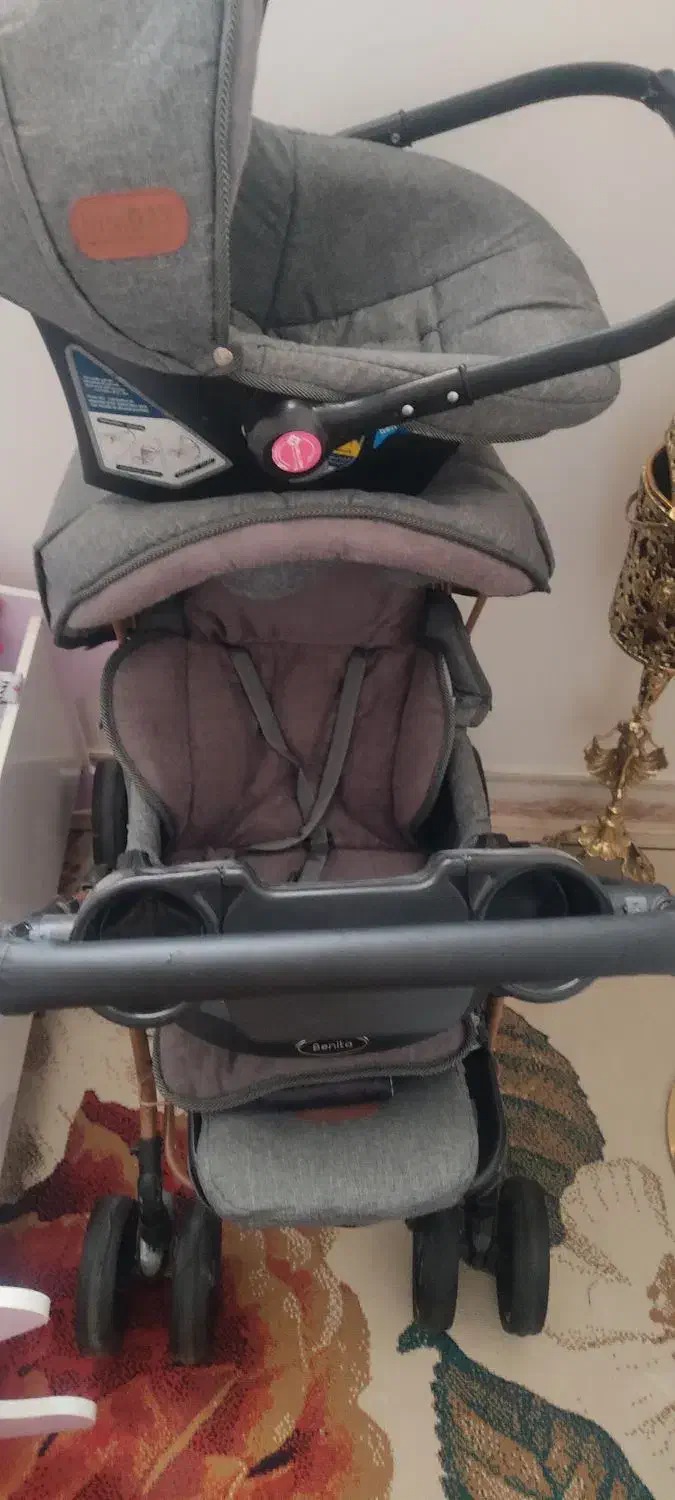 کالسکه وکریر مدل بنیتا و گهواره ام دی اف|کالسکه و لوازم جانبی|دورود, |دیوار