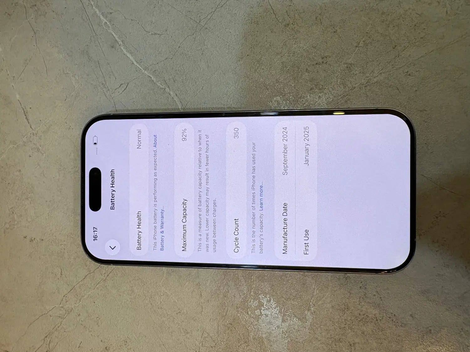 iPhone 16Pro 128G C/A|موبایل|تهران, سازمان برنامه شمالی|دیوار