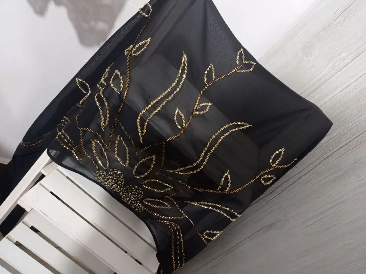 جواهر دوزی  روی شال و روسری ولباس|لباس|رشت, ولکس|دیوار