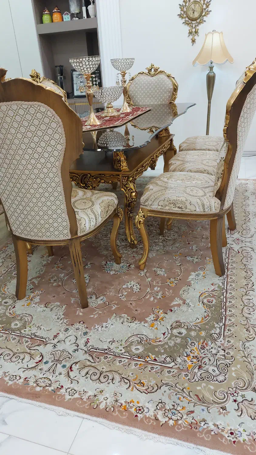 میز غذاخوری|میز و صندلی غذاخوری|ماکو, |دیوار