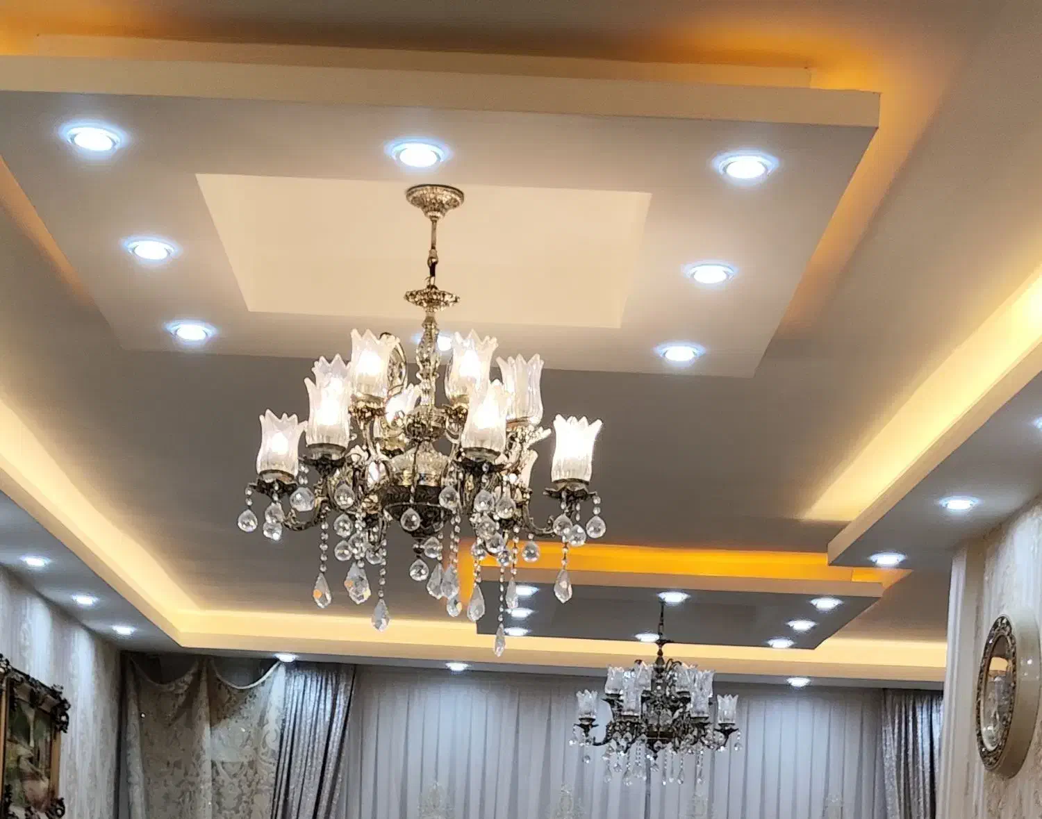 لوستر برنجی|لوستر و چراغ آویز|مشهد, رستگار|دیوار