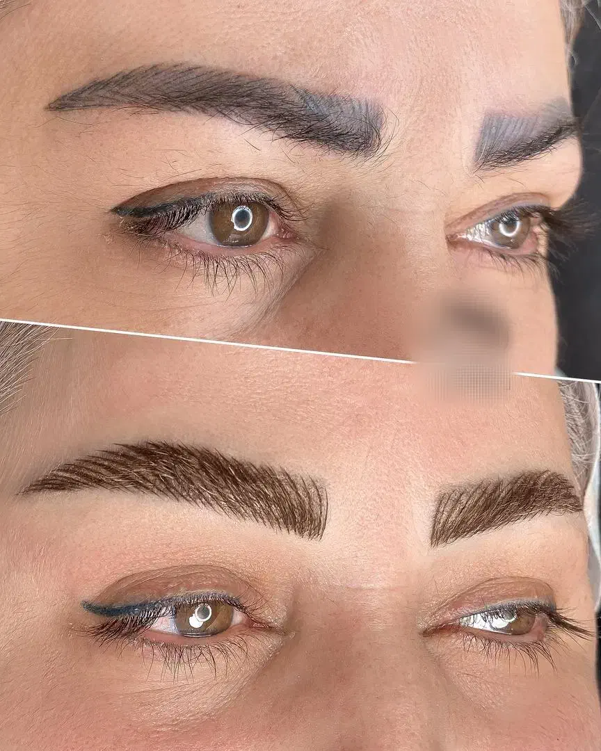 رونمایی از رنگساژ ابرو،اولین متد روشن‌سازی ابرو|خدمات آرایشگری و زیبایی|تهران, نیروی هوایی (پیروزی)|دیوار