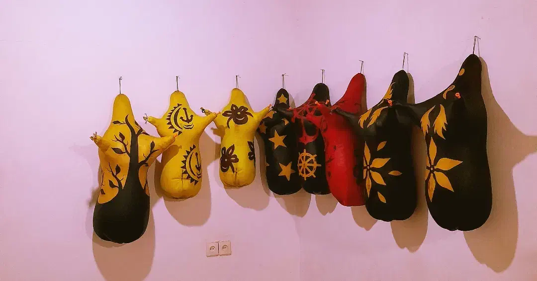 نی انبان|سازهای بادی|بندرعباس, |دیوار