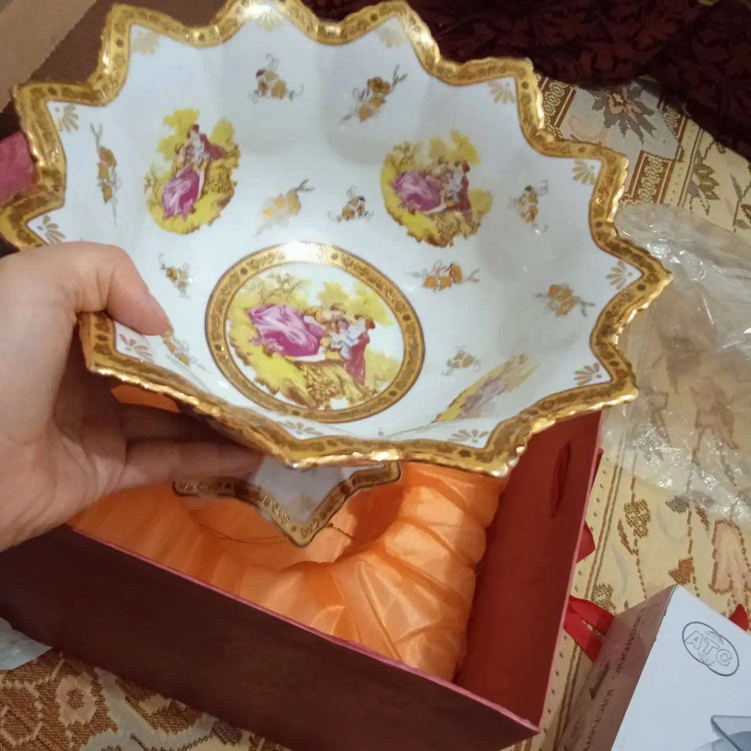 میوه خوری لیلی و مجنون لمونژ اصل|ظروف سرو و پذیرایی|رشت, علی آباد|دیوار