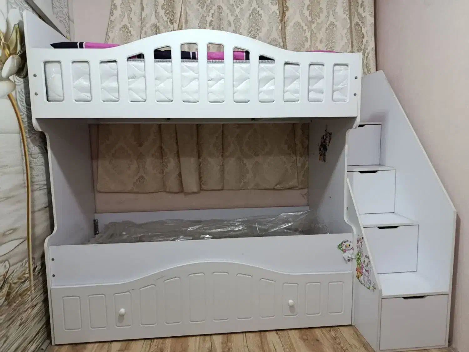 تخت دوطبقه میزبان دار|تخت و سرویس خواب|قم, اسمعیل آباد|دیوار