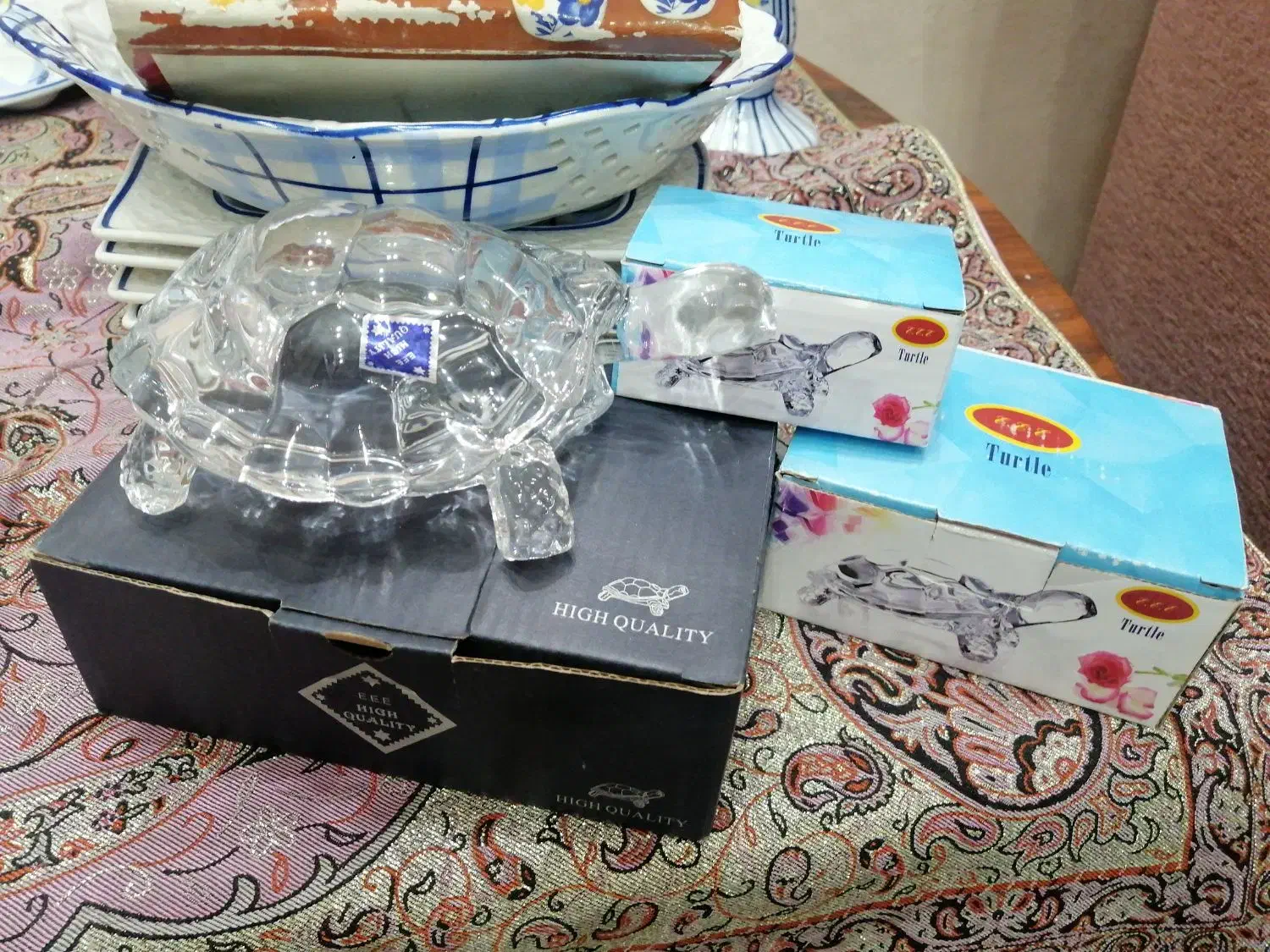 گل پنبه ای|ظروف سرو و پذیرایی|یزد, |دیوار