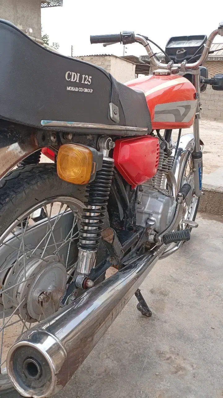 موتور125مزایده|موتورسیکلت|گنبد کاووس, |دیوار