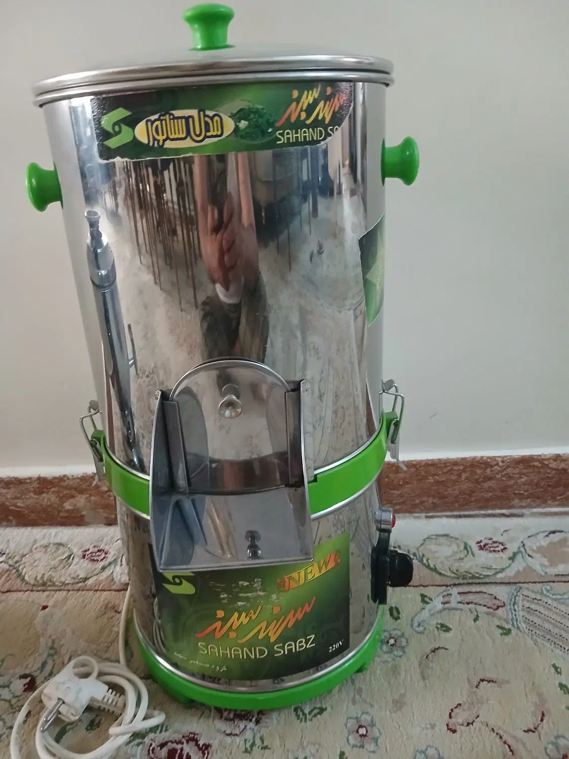 سبزی خردکن برقی سهند سبز|خردکن، آسیاب، غذاساز|تهران, گلستان (شهرک راه آهن)|دیوار
