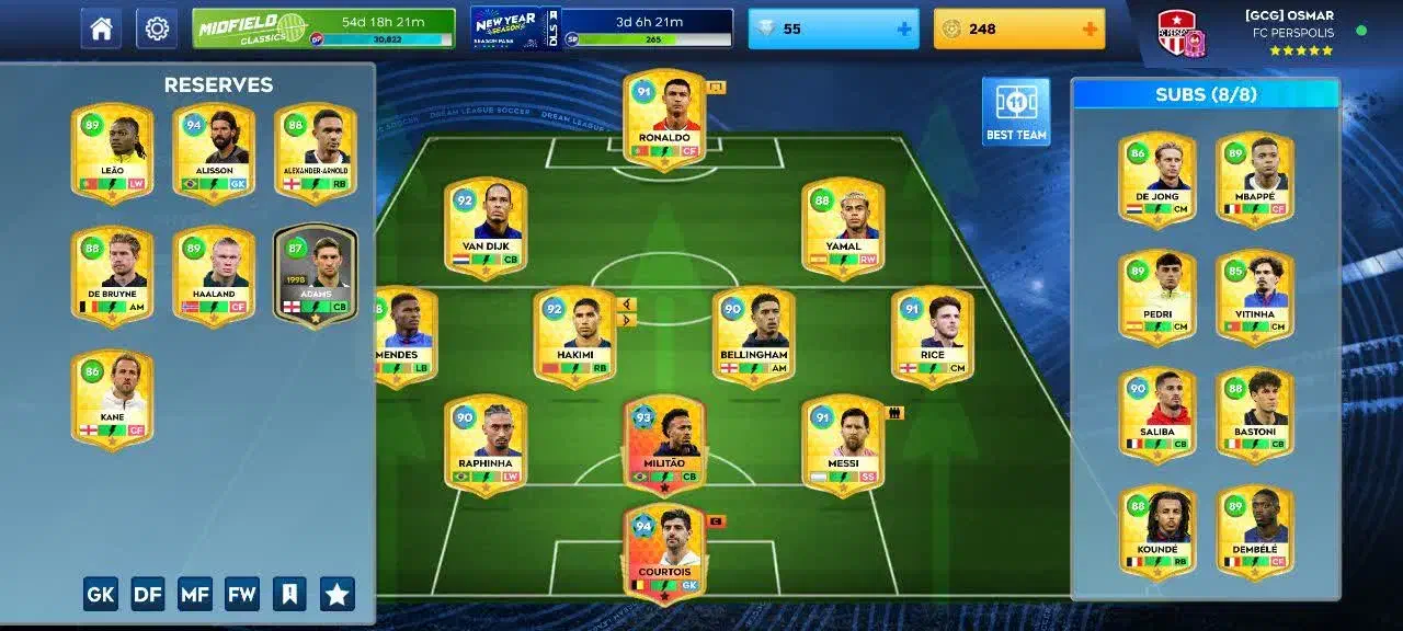 اکانت دریم لیگ 2026|کنسول، بازی ویدئویی و آنلاین|تهران, نمایشگاه بین المللی|دیوار