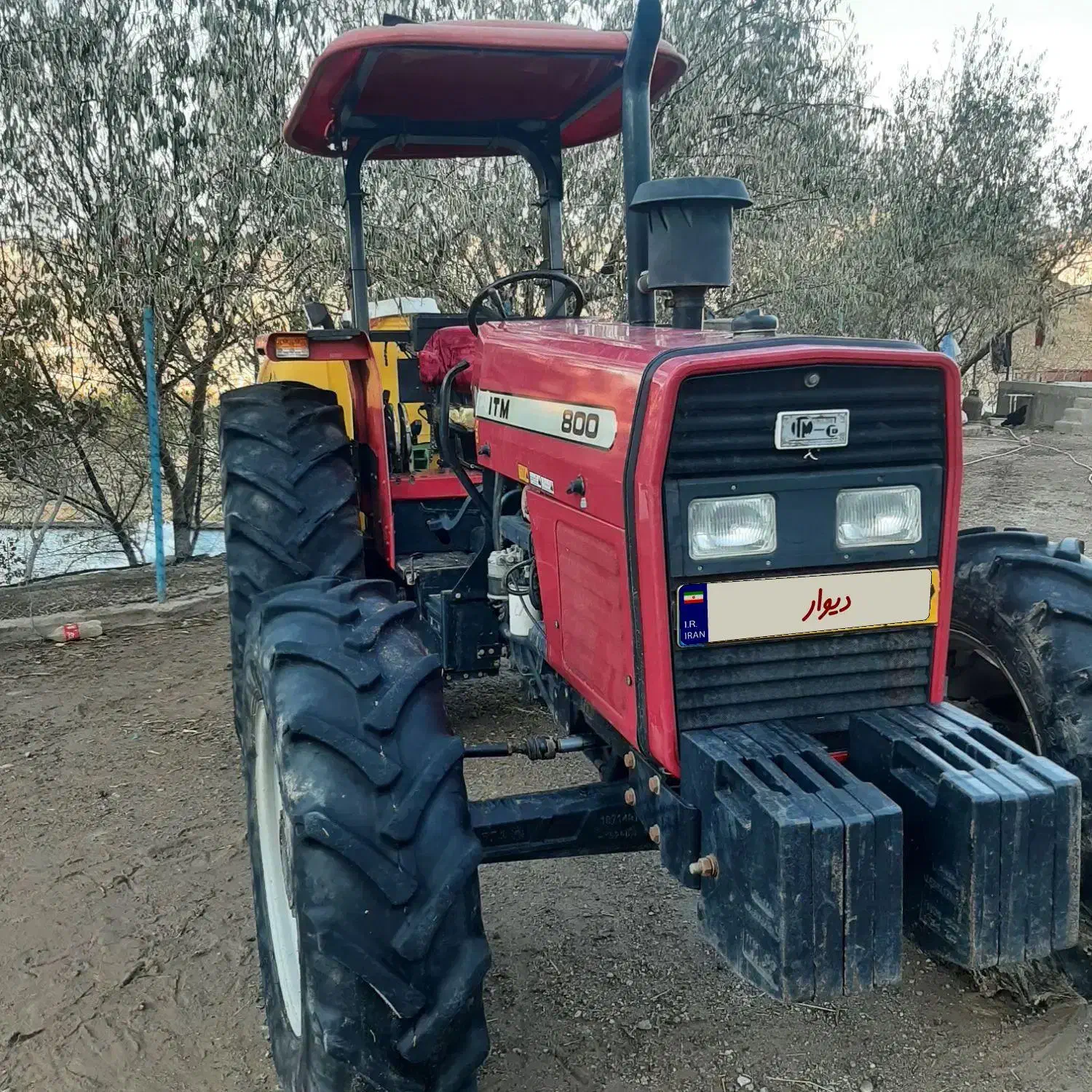 تراکتور 800 مدل 98|خودرو سنگین|زنجانرود, |دیوار