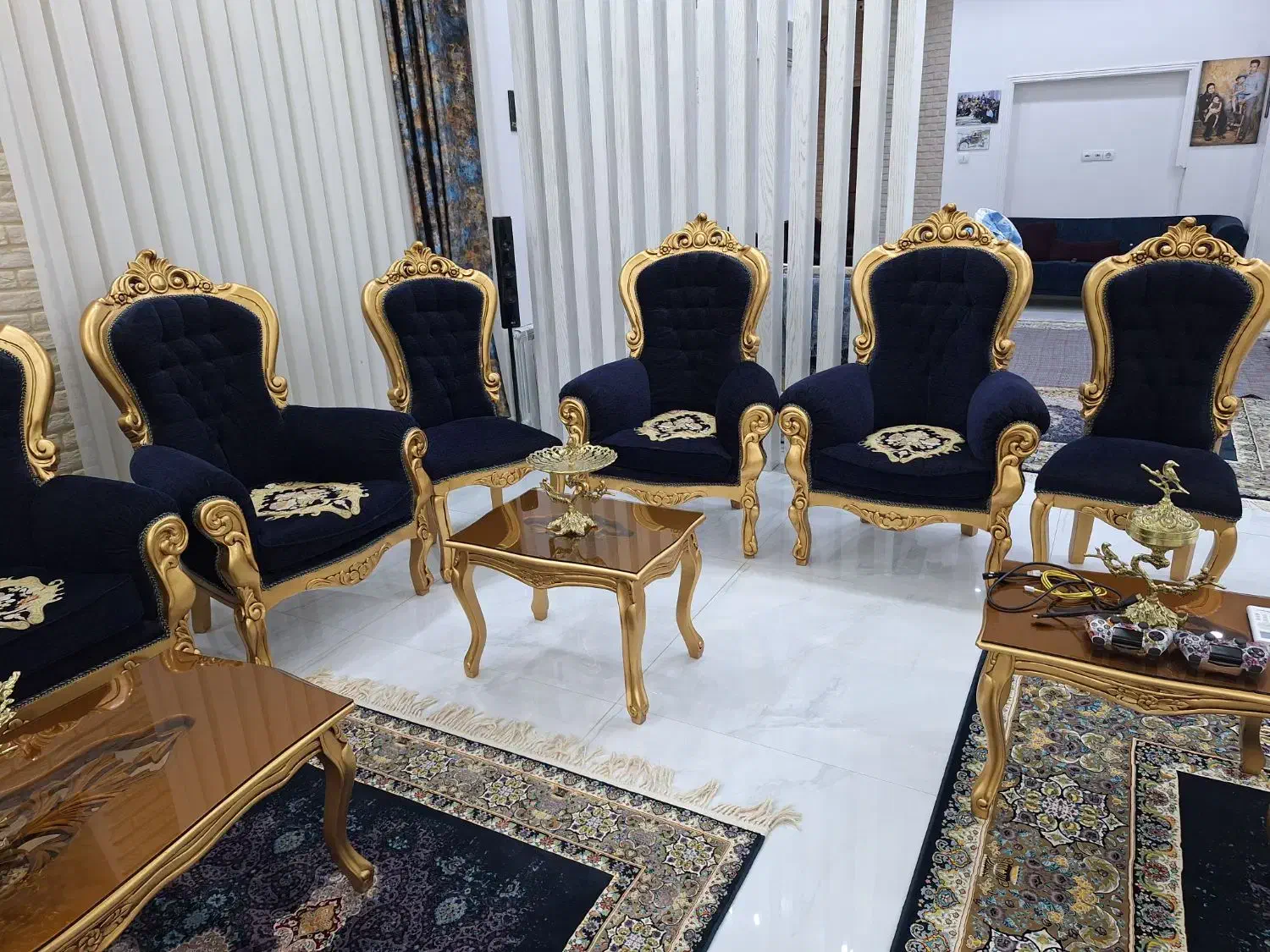 مبلمان سلطنتی|مبلمان خانگی و میز عسلی|تربت جام, المهدی|دیوار