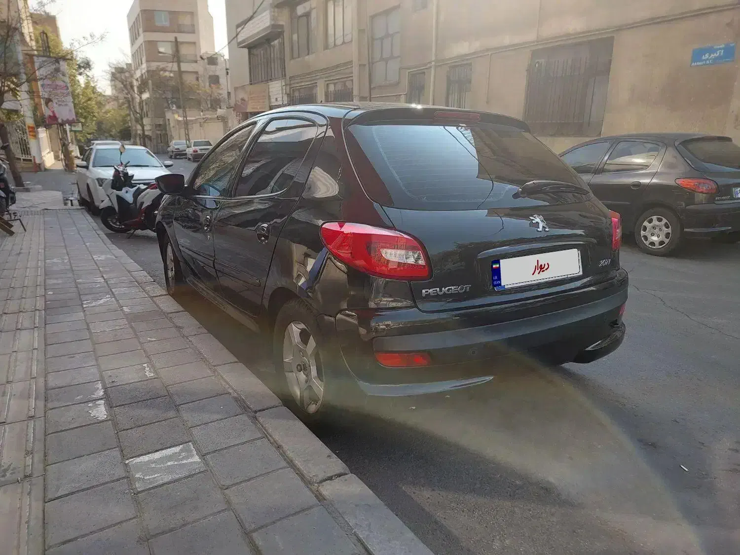 ۲۰۷ مدل ۹۶ اتومات|خودرو سواری و وانت|تهران, دردشت|دیوار