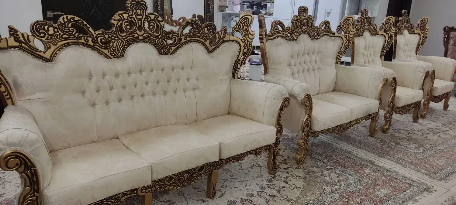 فروش مبل نو سلطنتی|مبلمان خانگی و میز عسلی|ایلام, |دیوار