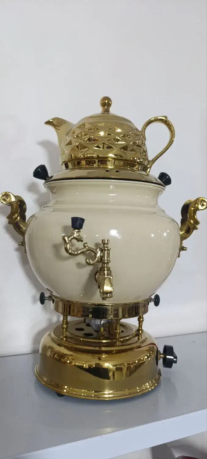 سماوره سنگی بدون کوره کوره دار|سماور، چای‌ساز، قهوه‌ساز|بروجرد, |دیوار