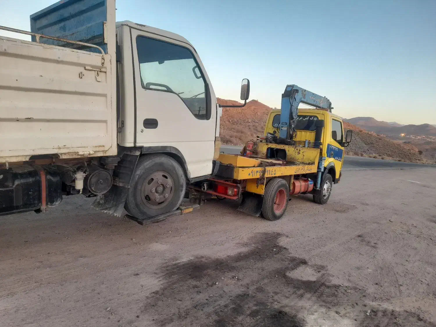 جرثقیل و یدک کش عزیزی|خدمات حمل و نقل|رفسنجان, |دیوار