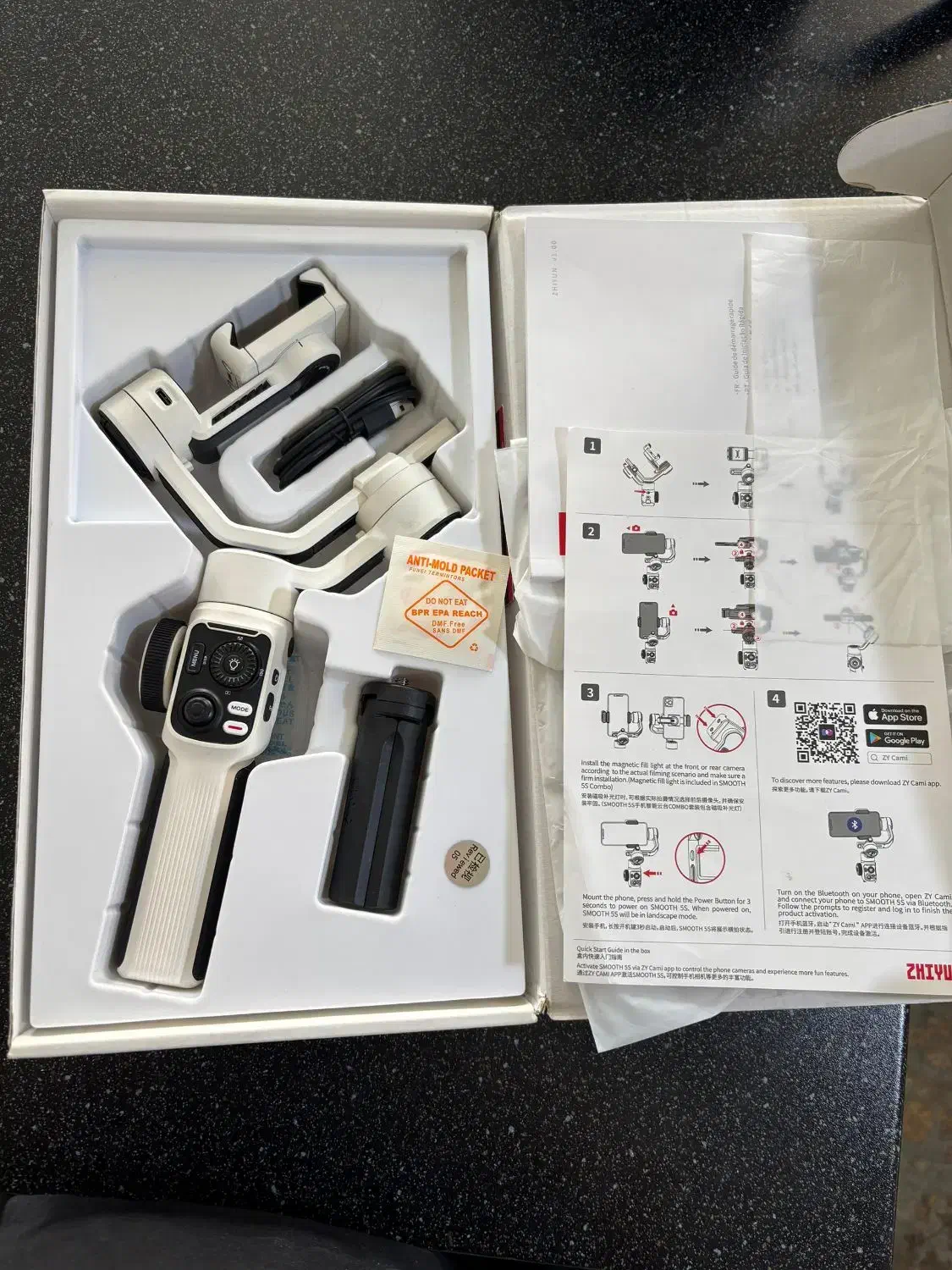 گیمبال ژیون اسموت 5|لوازم جانبی موبایل و تبلت|تهران, مروارید شهر|دیوار