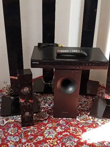 سینما خانگی ۷تیکه همراه ساب و دیویدی|سیستم صوتی خانگی|رشت, استقامت ۱|دیوار