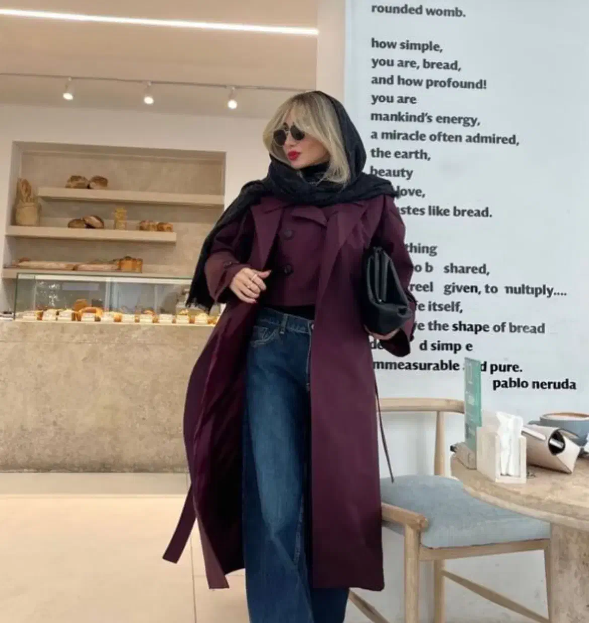 بارونی زرشکی|لباس|شهرضا, |دیوار