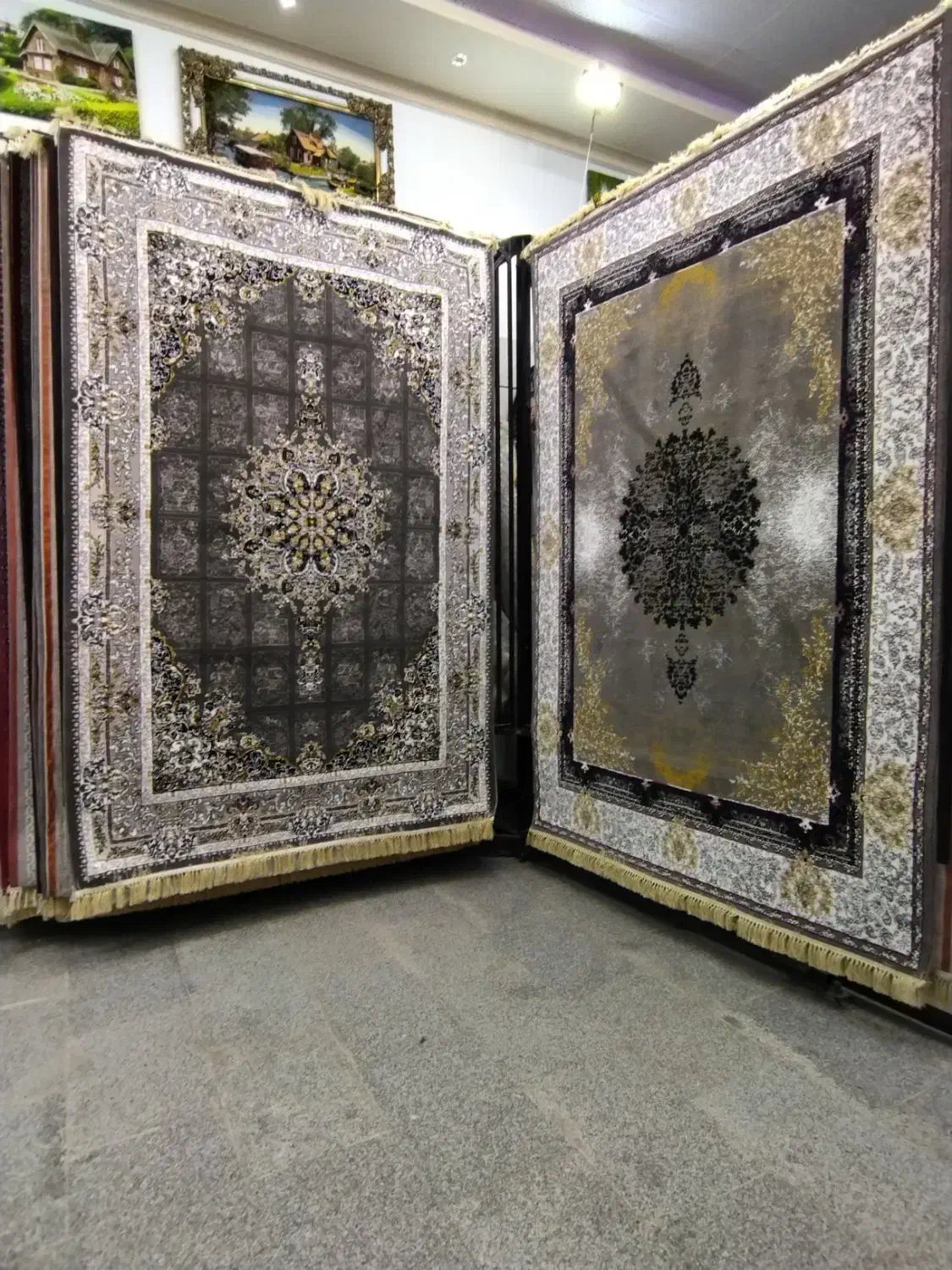 فرش پناه|فرش|سلماس, |دیوار