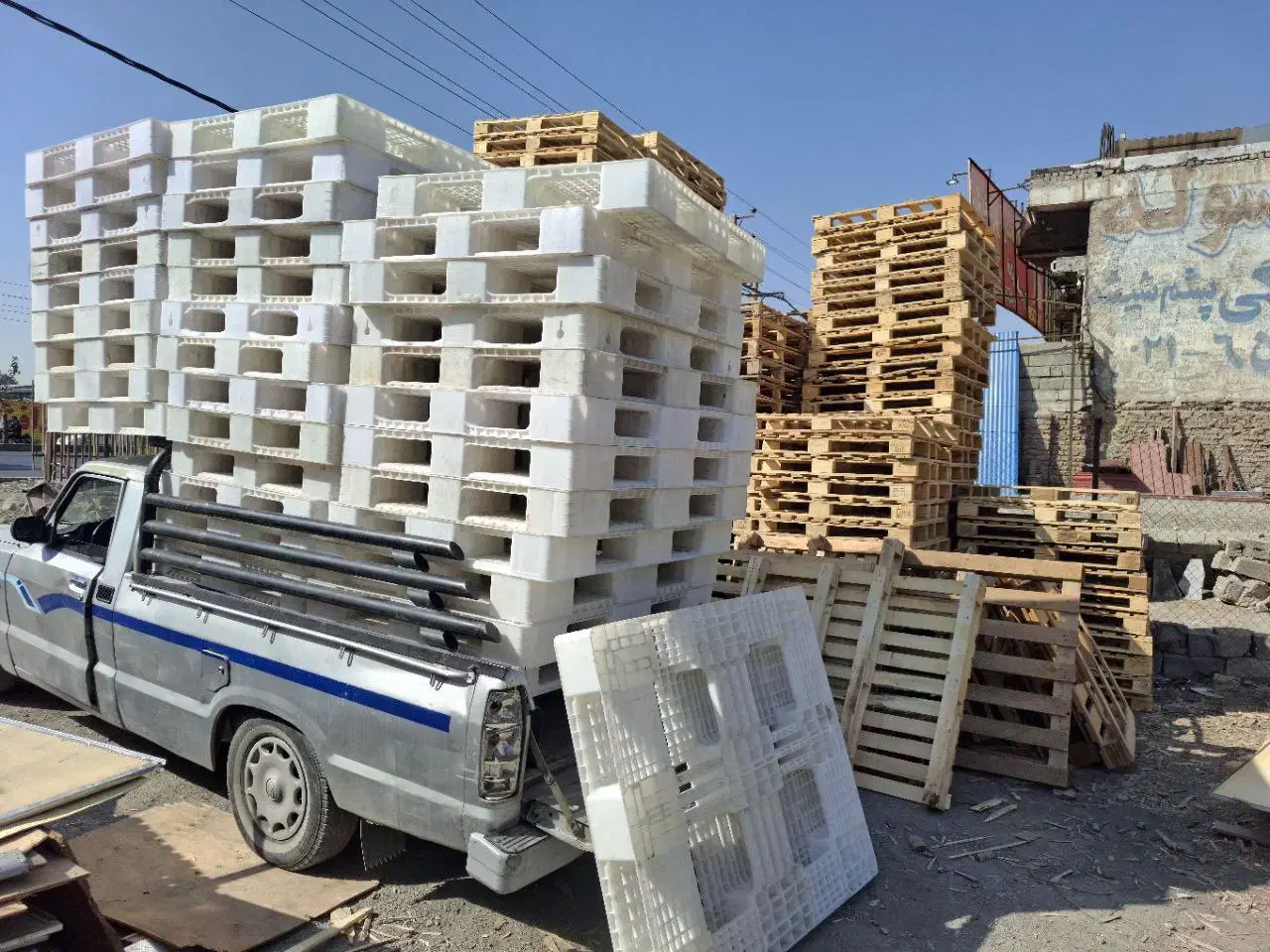 خرید و فروش پالت چوبی و پلاستیکی|عمدهفروشی|صفادشت, |دیوار