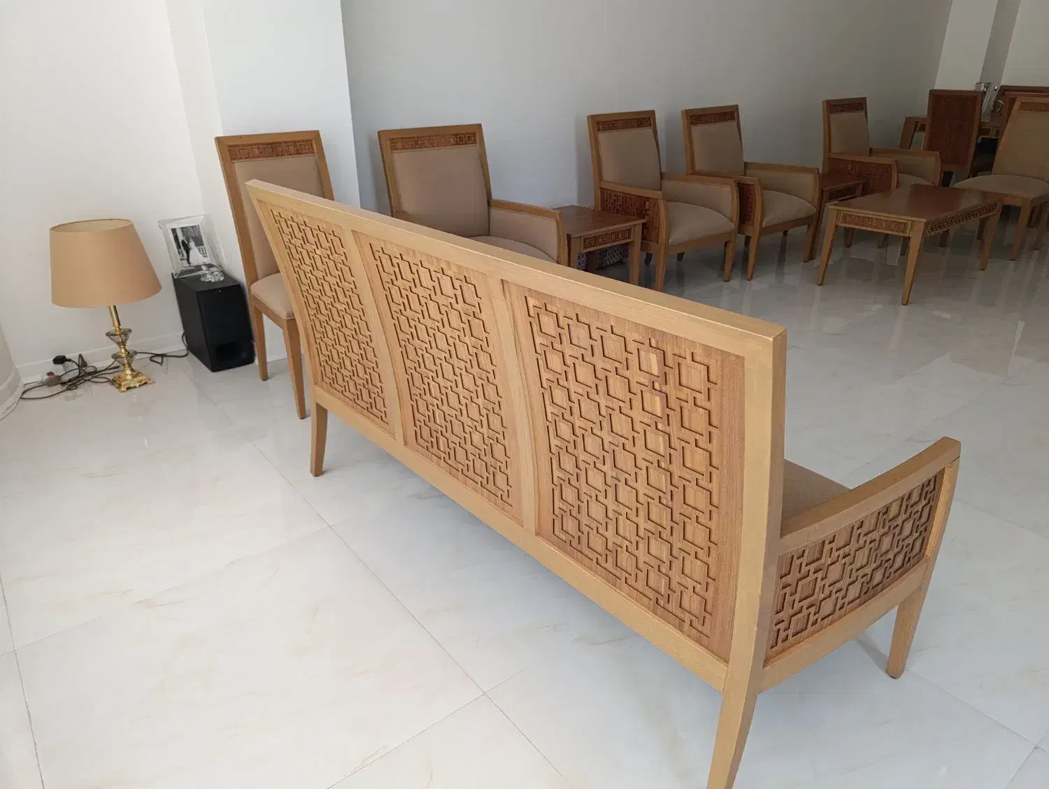 مبل 7نفره نهار خوری 8نفره|مبلمان خانگی و میز عسلی|تهران, شهرک آسمان|دیوار