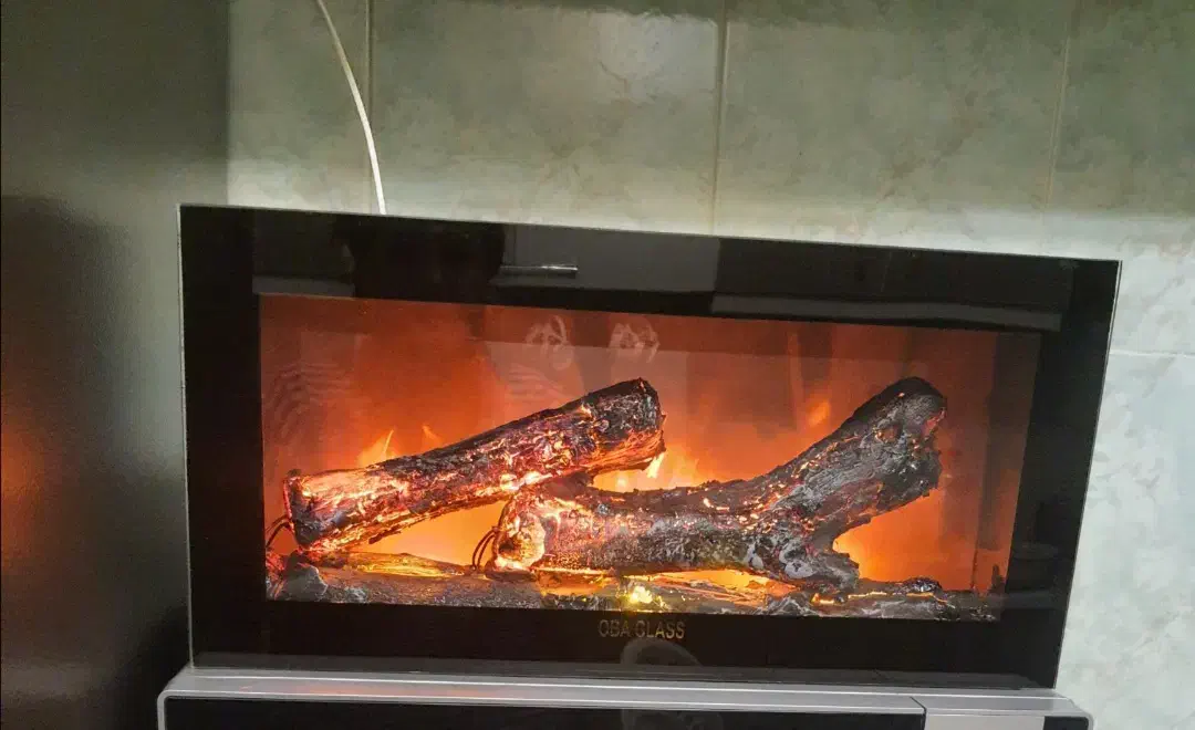 شومینه برقی|بخاری، هیتر، شومینه|رشت, نخودچر|دیوار