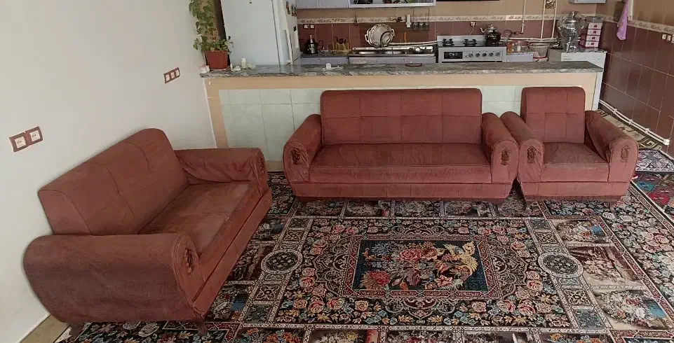 مبل 7نفره|مبلمان خانگی و میز عسلی|خرمآباد, |دیوار