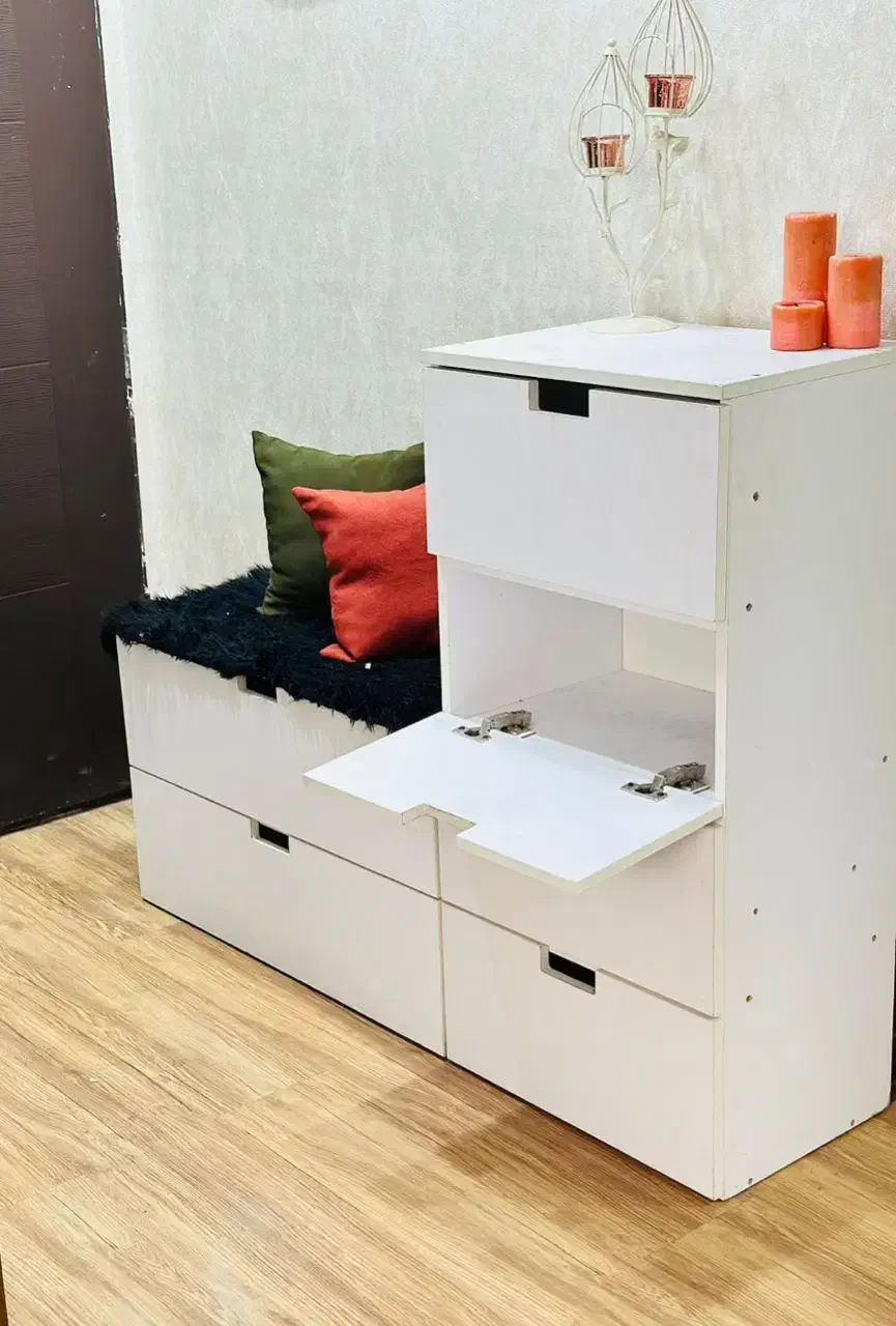 کمد جا کفشی ساده و مینیمال|جاکفشی، کمد، دراور|فولادشهر, B4|دیوار