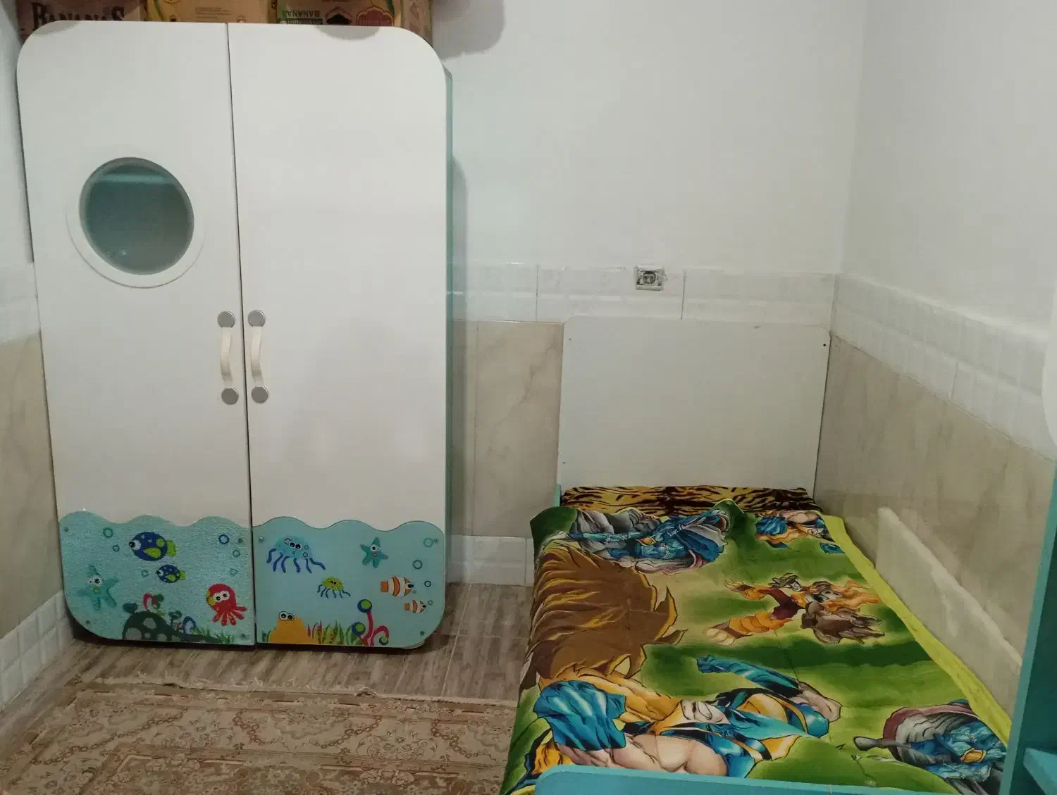 سرویس کمد بچه مخصوص سیسمونی|تخت و سرویس خواب|پاکدشت, پاکدشت (مامازند)|دیوار