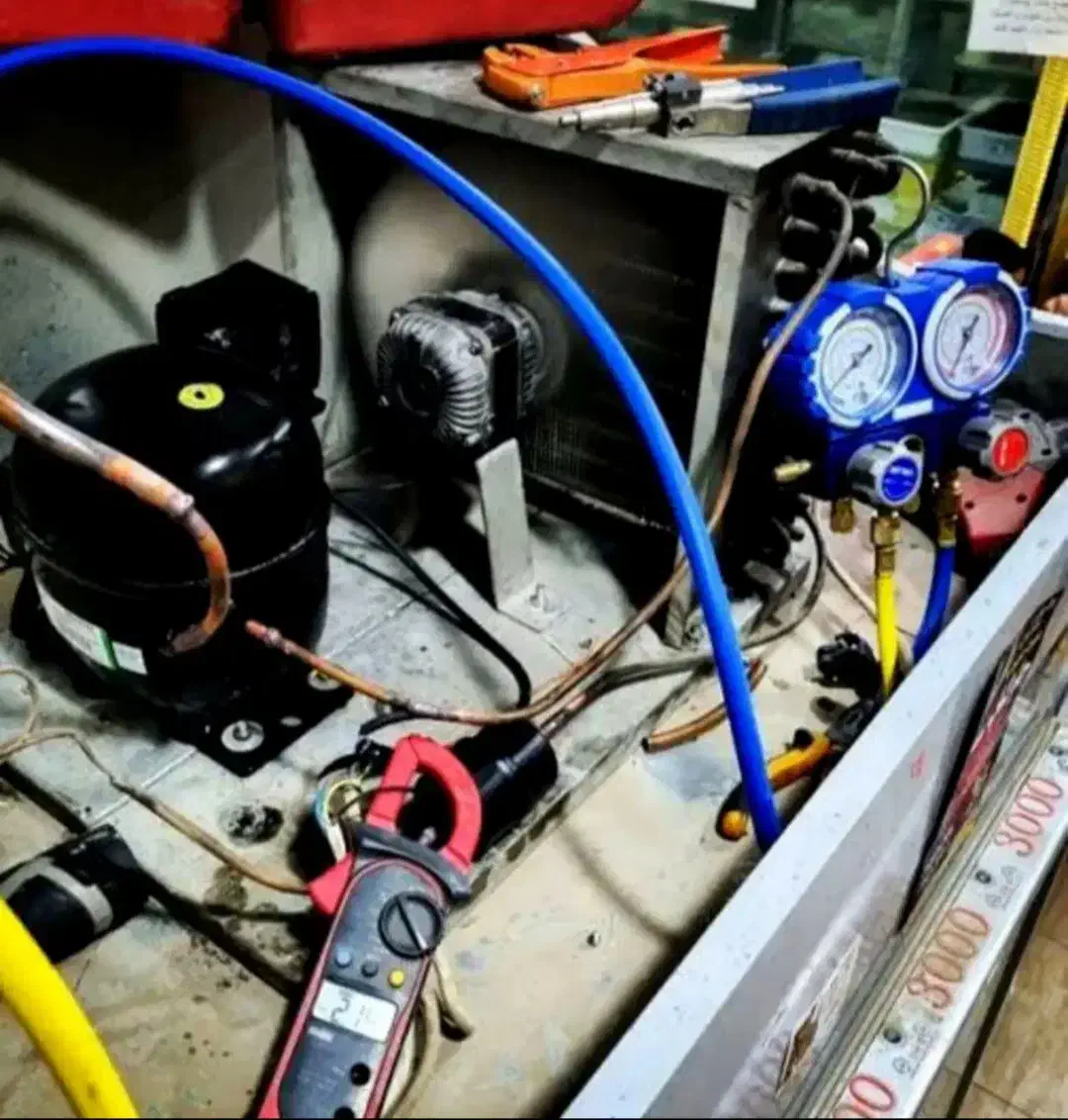 تعمیرات تعمیرکارتخصصی یخچال خانگی وصنعتی باضمانت|خدمات پیشه و مهارت|بندرعباس, |دیوار