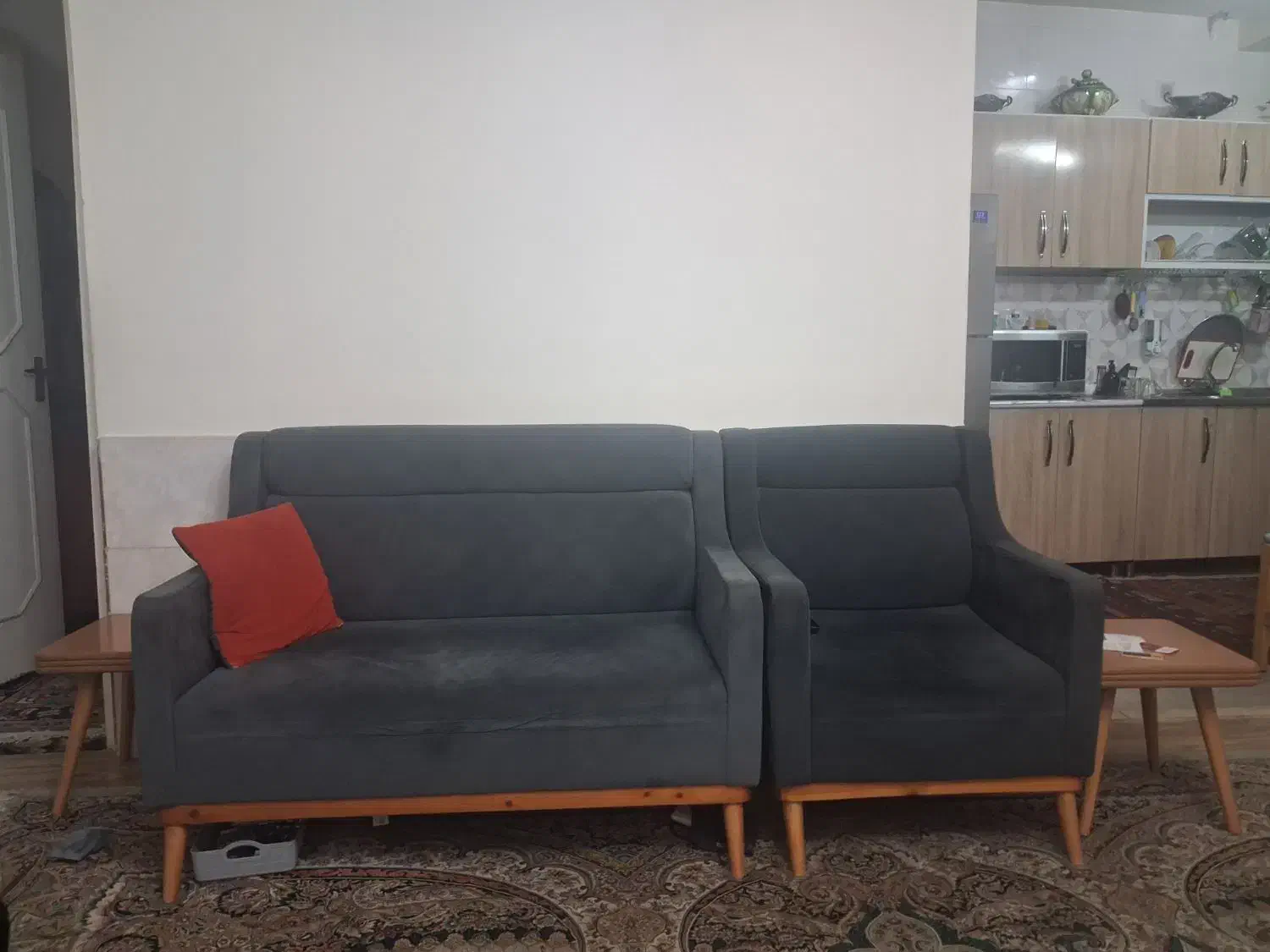 مبل ۸ نفره چوب راش|مبلمان خانگی و میز عسلی|شیراز, سینما سعدی|دیوار