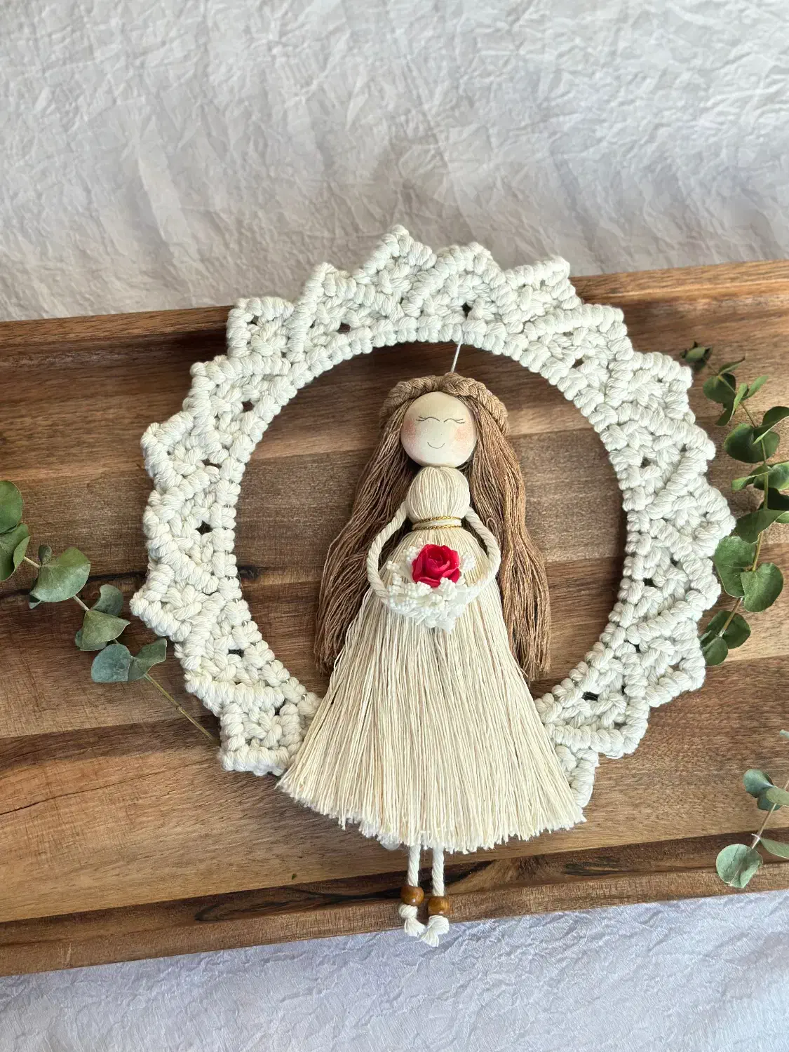 عروسک های رودری مکرومه|صنایع دستی و سایر لوازم تزئینی|قرچک, زیبا شهر|دیوار