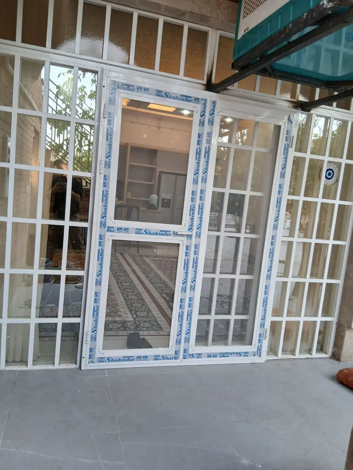 ساخت وتعمیرات انواع درب وپنجره تک جداره آلومینیوم|مصالح و تجهیزات ساختمان|سیرجان, |دیوار