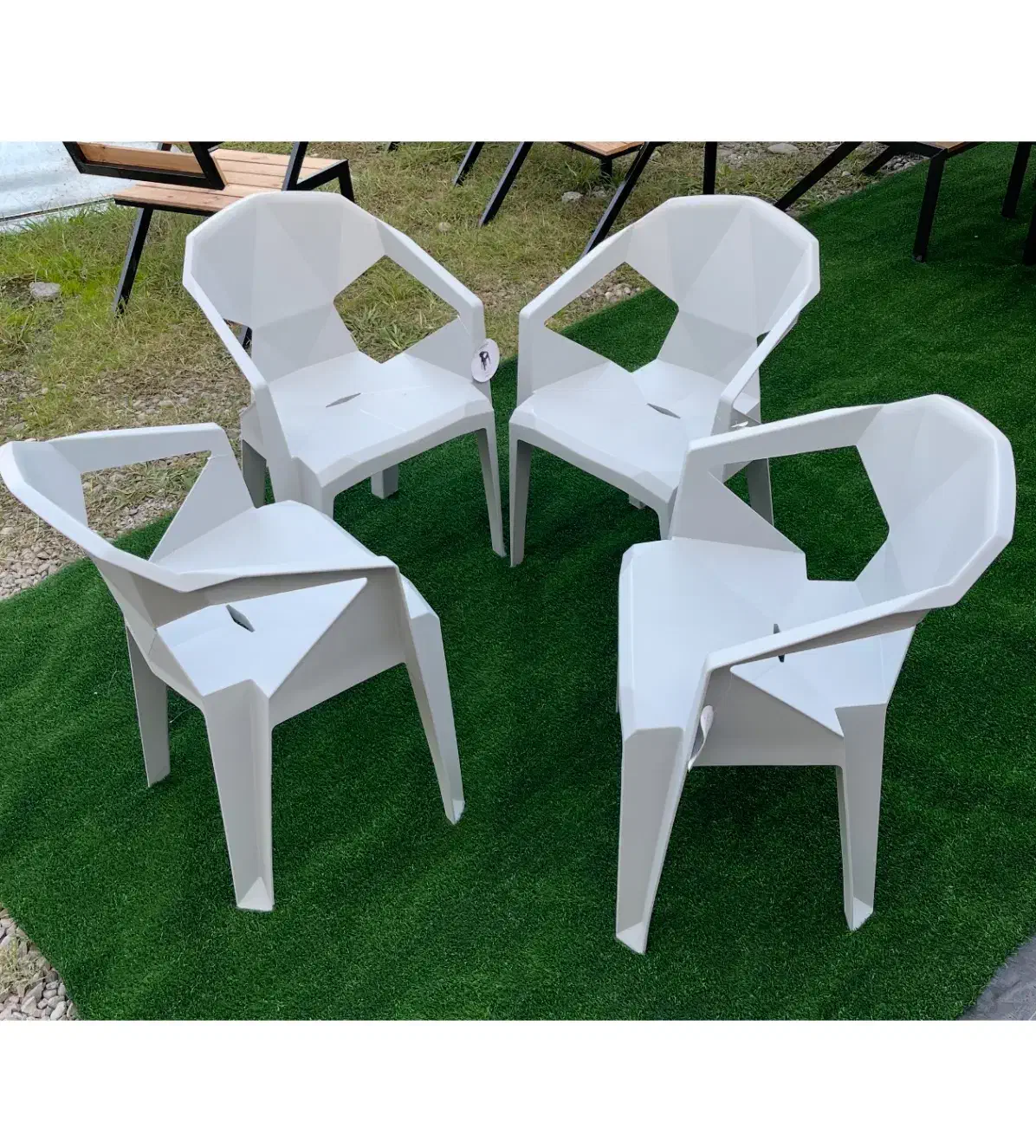 صندلی پلاستیکی پولاد F22 رنگبندی دارد|صندلی و نیمکت|سنگر, |دیوار