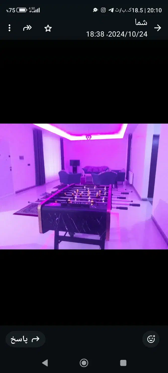 فروش فوتبال دستی در حد نو .|تجهیزات ورزشی|کرج, باغستان|دیوار