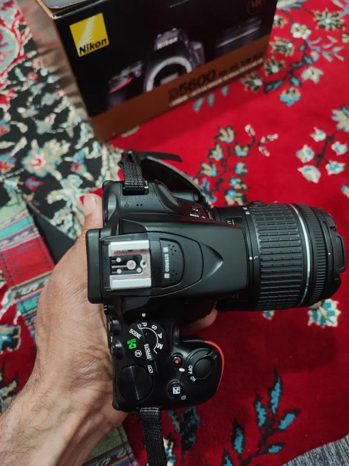 دوربین نیکون d5600 تمیز|دوربین عکاسی و فیلم‌برداری|مهاباد (آذربایجان غربی), |دیوار