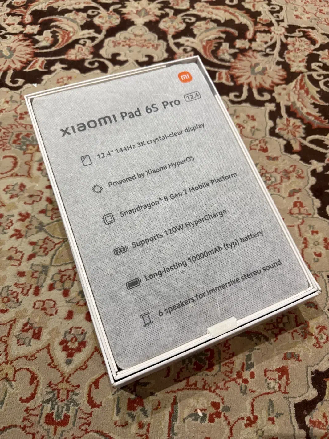 تبلت شیائومی Pad 6s Pro xiaomi پد ۶ اس پرو 512/12|تبلت|تهران, فدک|دیوار