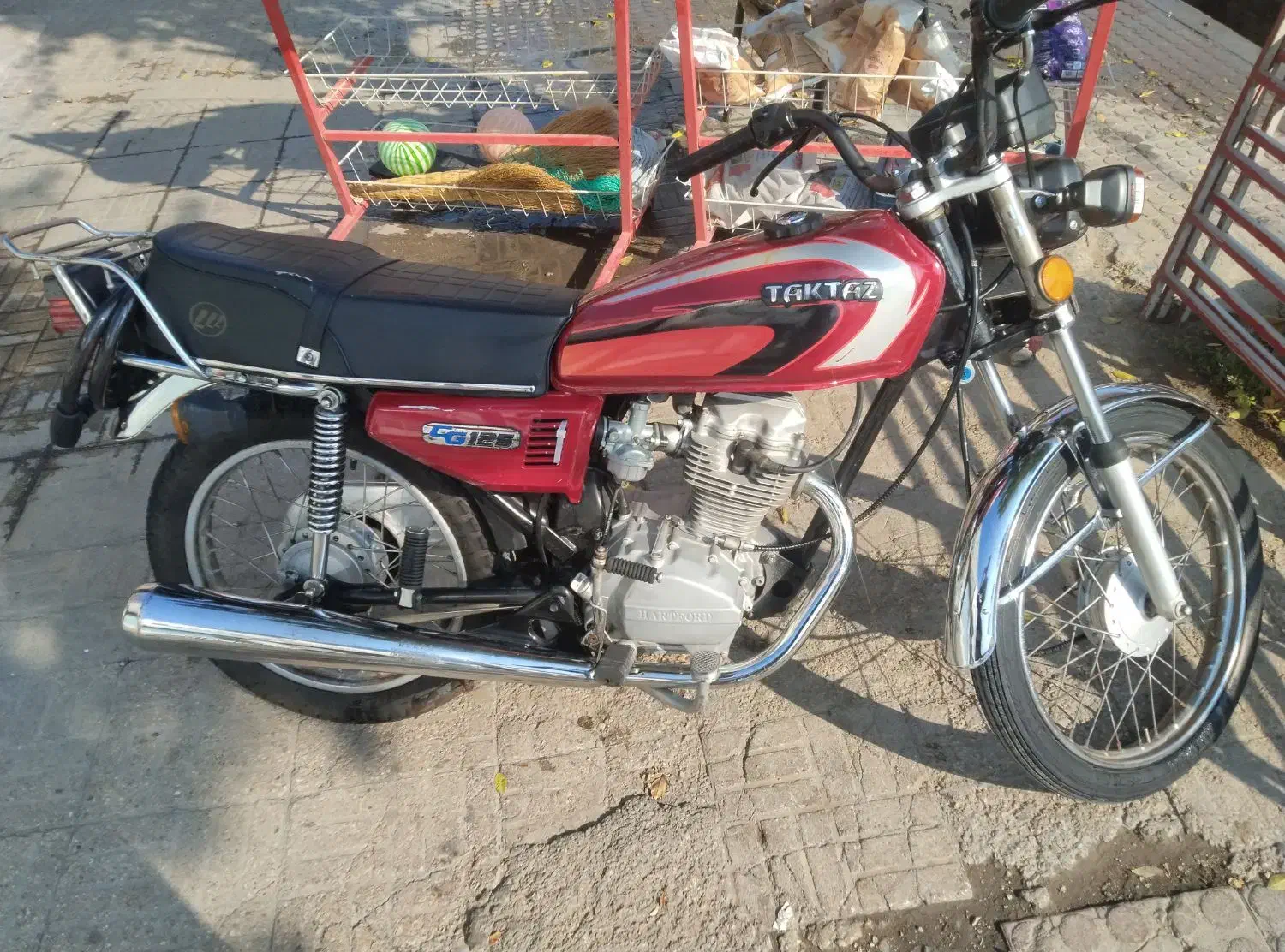 تکتاز ۸۱ مزایده|موتورسیکلت|گالیکش, |دیوار