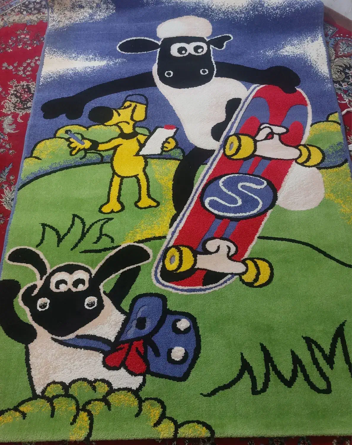 گلیم فرش نو|گلیم، جاجیم، گبه|زابل, |دیوار