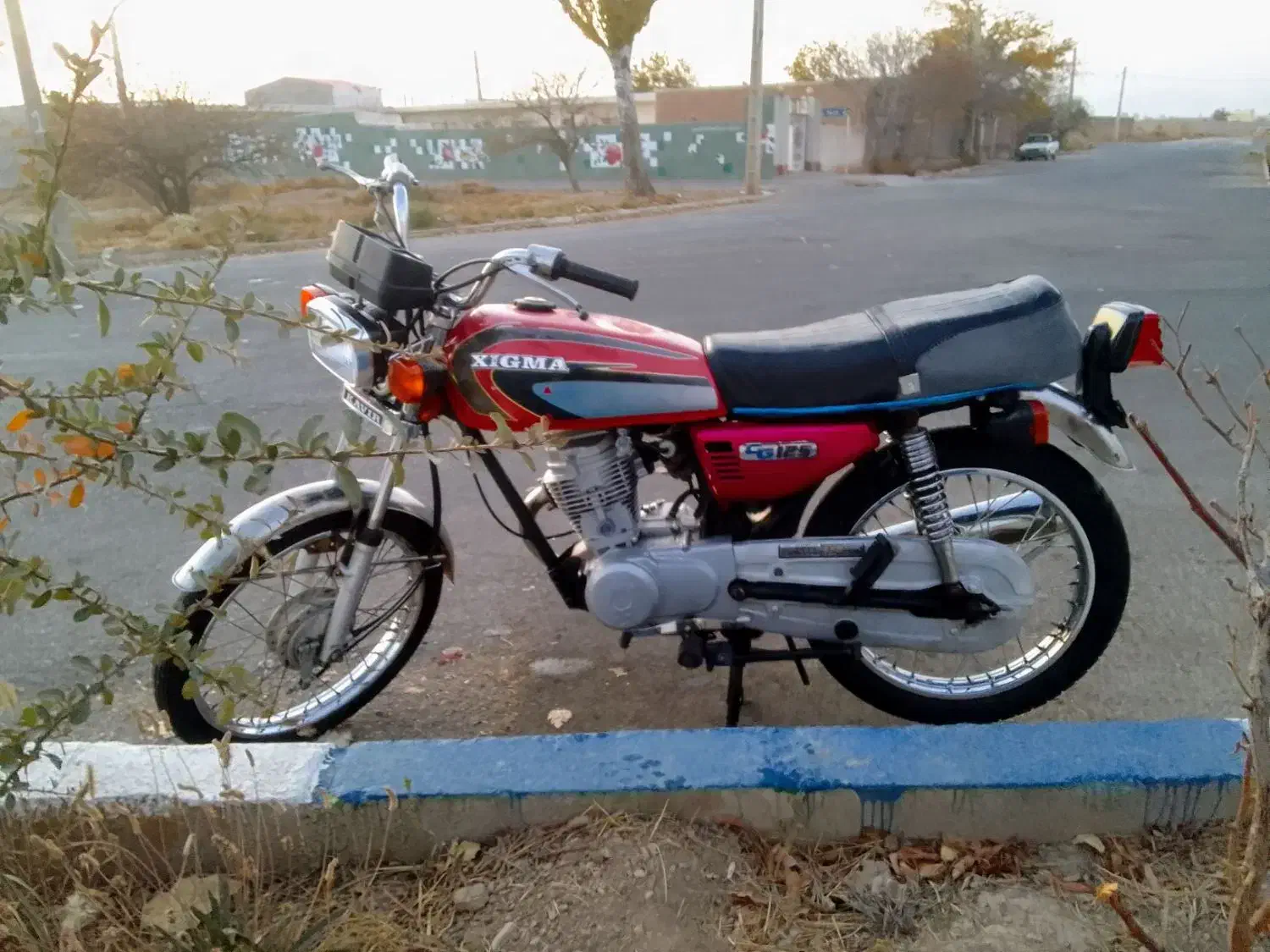 موتور سالم مزایده درحد صفر مدل ۸۵|موتورسیکلت|قزوین, |دیوار