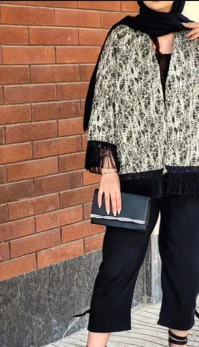 کت ژاکارد ریش دار|لباس|مشکین‌دشت, |دیوار