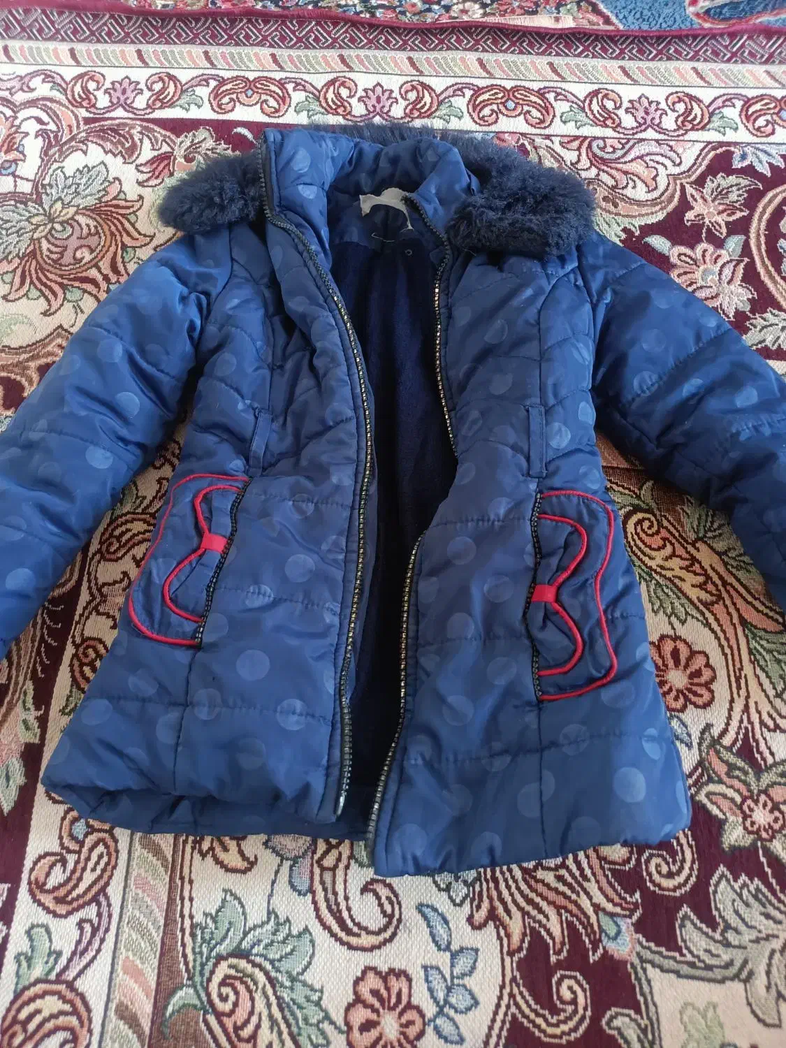 کاپشن وپالتو دخترانه|کفش و لباس بچه|کرمان, |دیوار