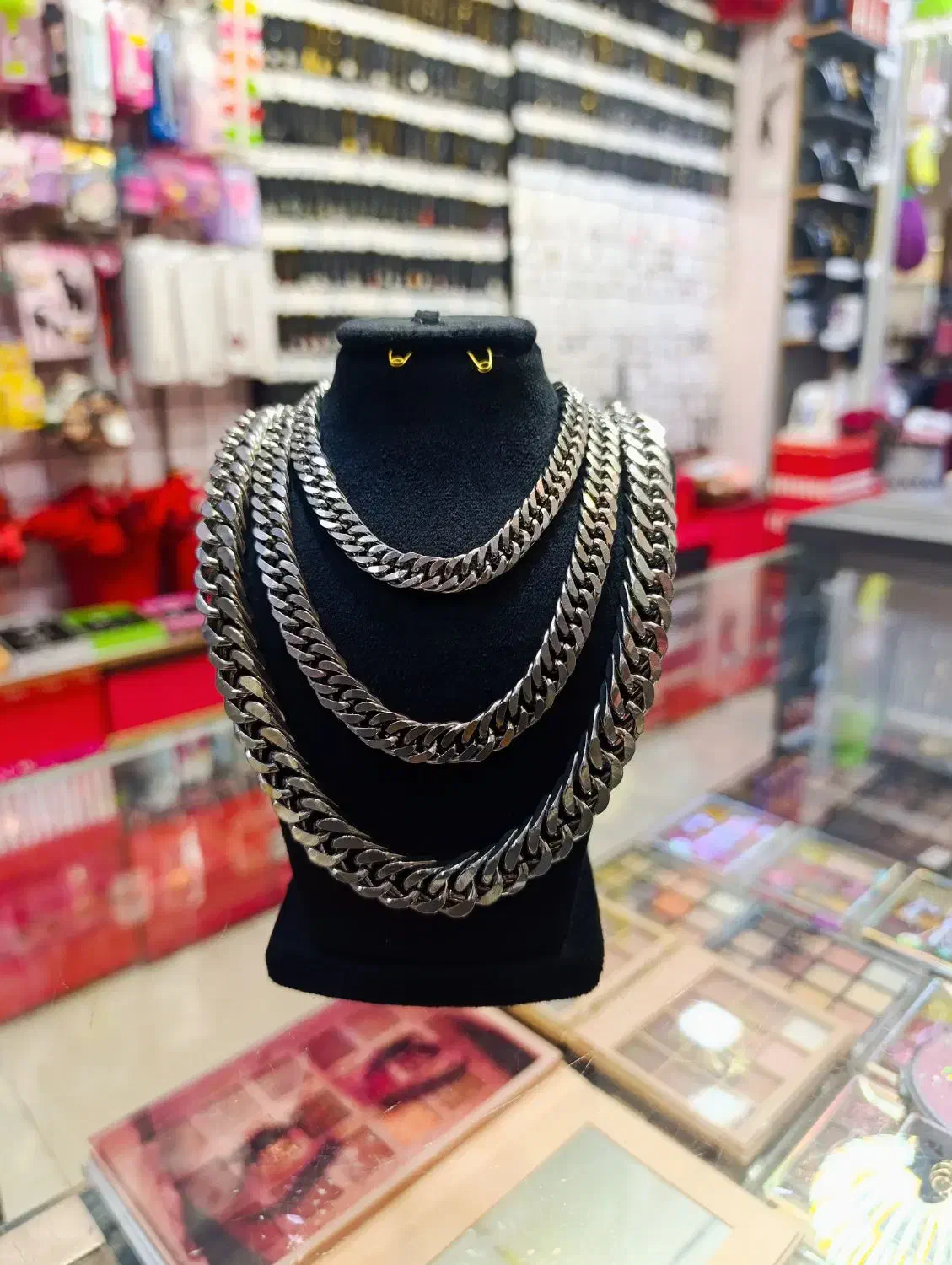 زنجیر کارتیر فول نگین،زنجیر کارتیر،ماری،کبریتی|بدلیجات|قم, ارم|دیوار