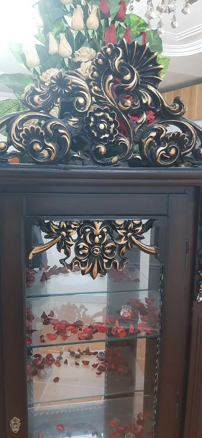 بوفه|بوفه، ویترین، کنسول|صومعهسرا, |دیوار